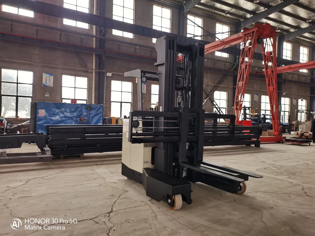 four way reach truck