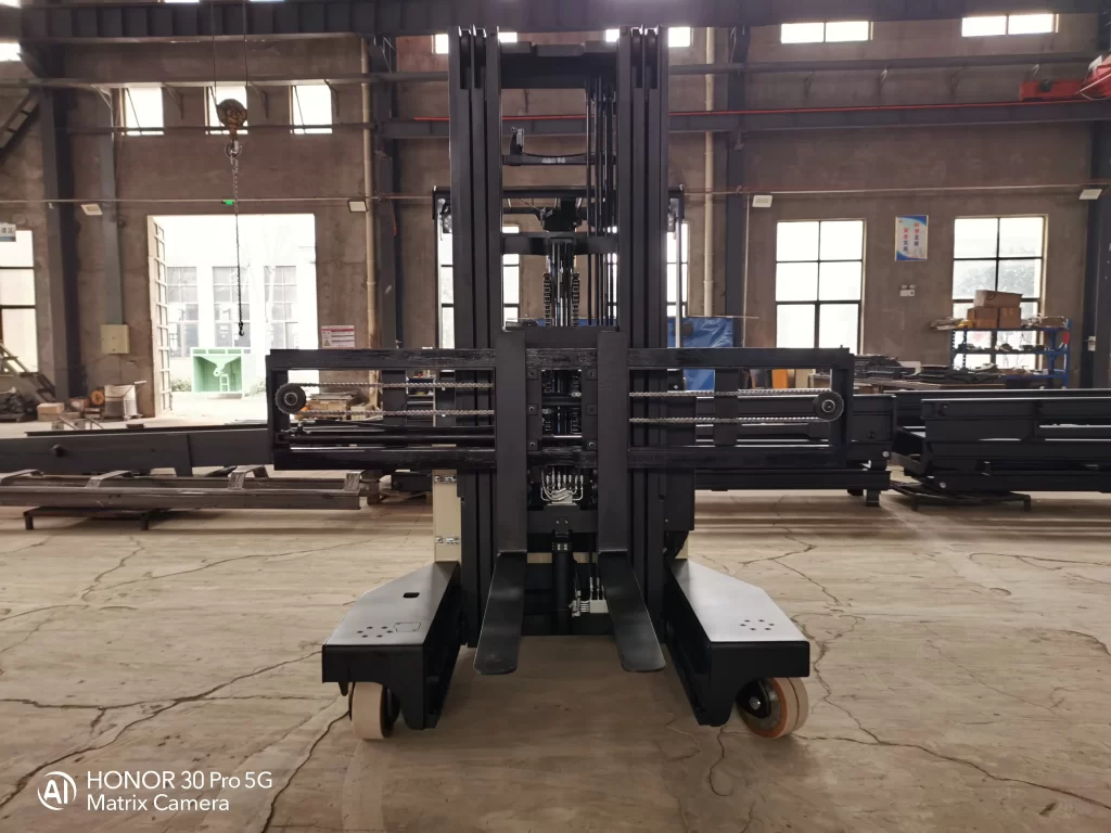 four way reach truck