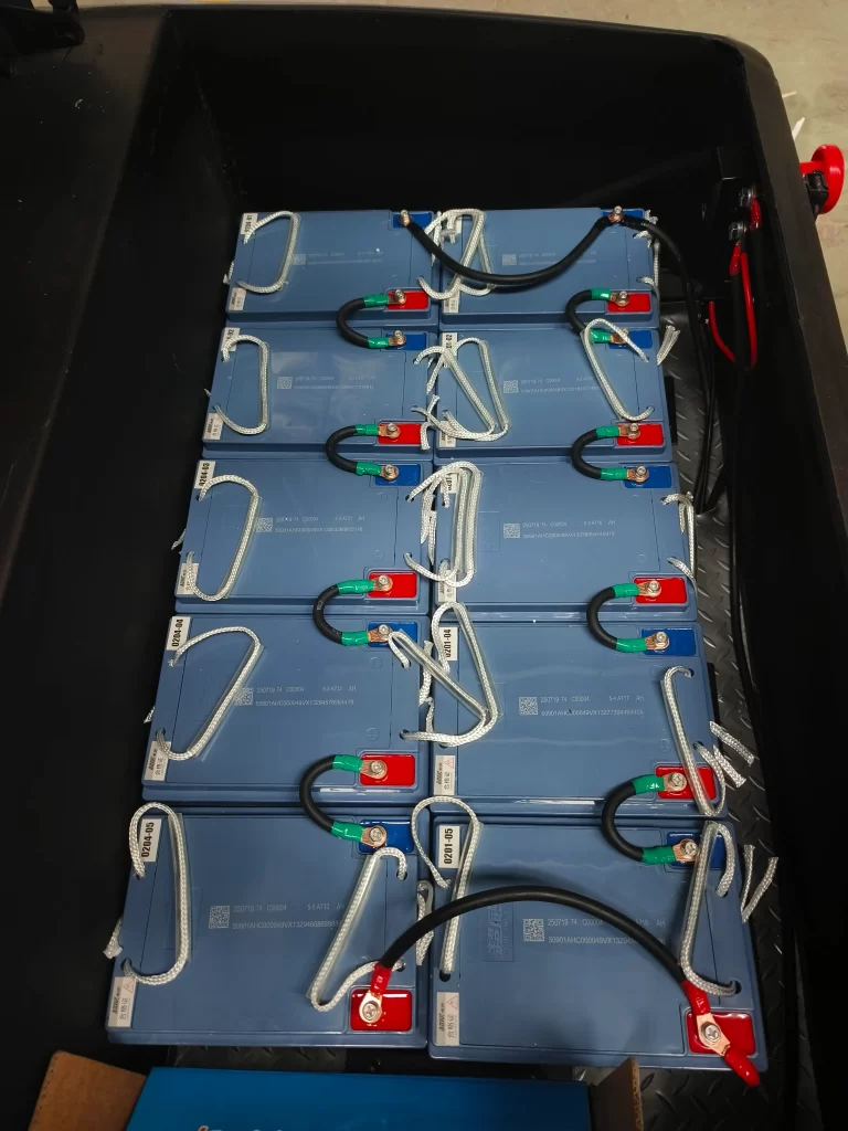 2T electric forklift battery