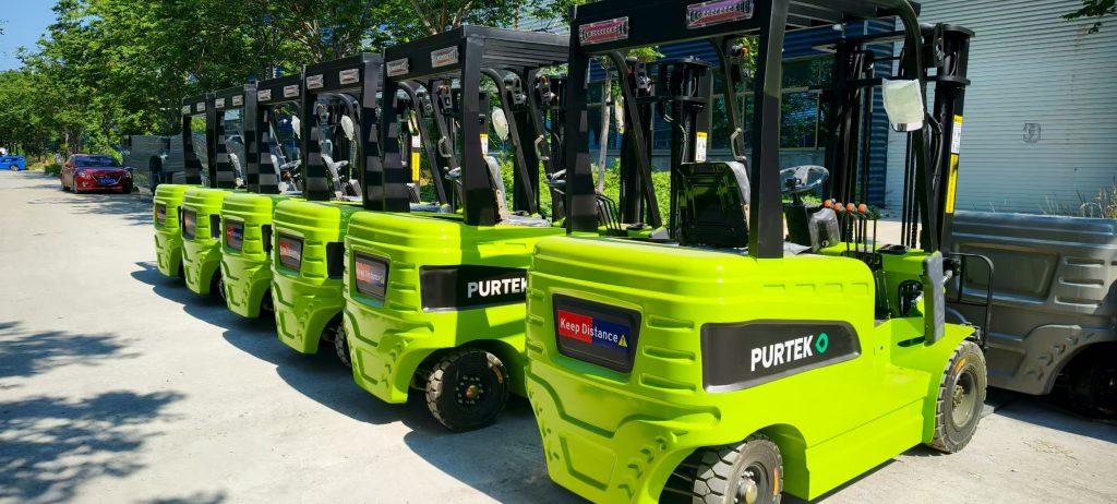 electric forklifts