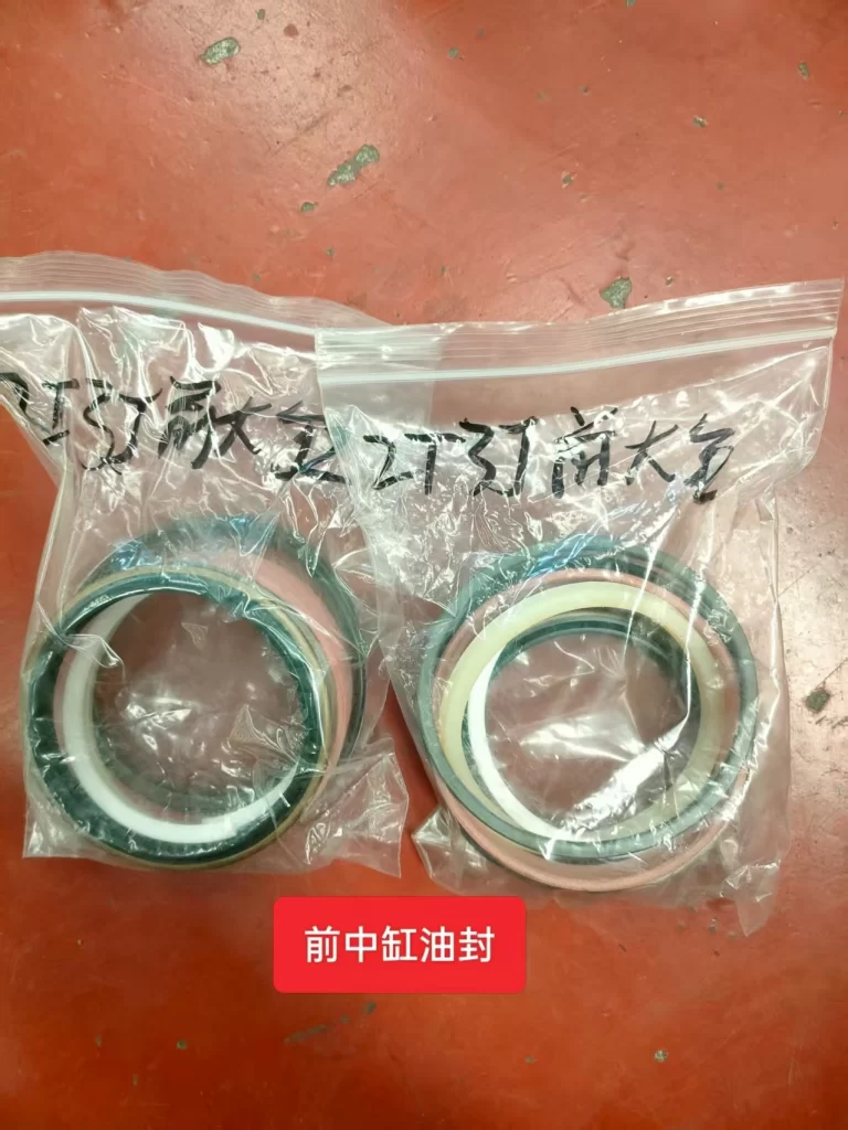 Front cylinder oil seal for diesel forklift trucks