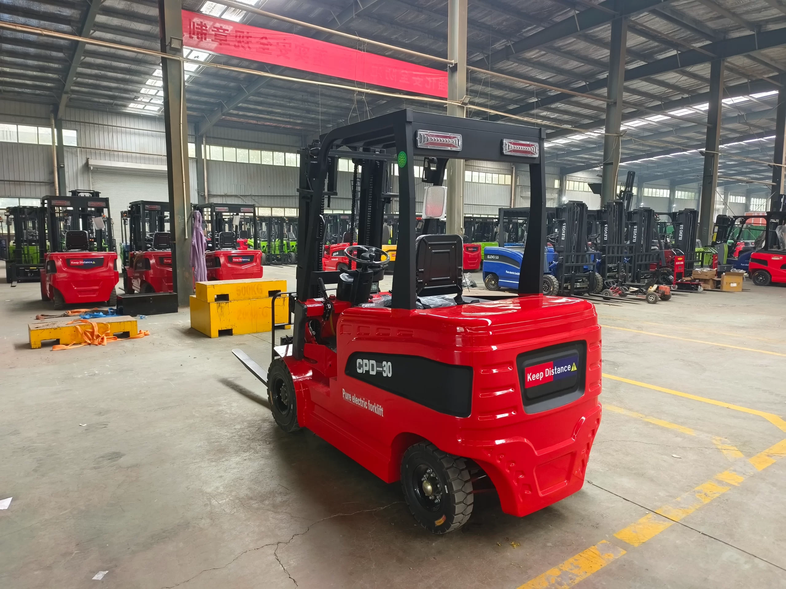 3T electric forklift