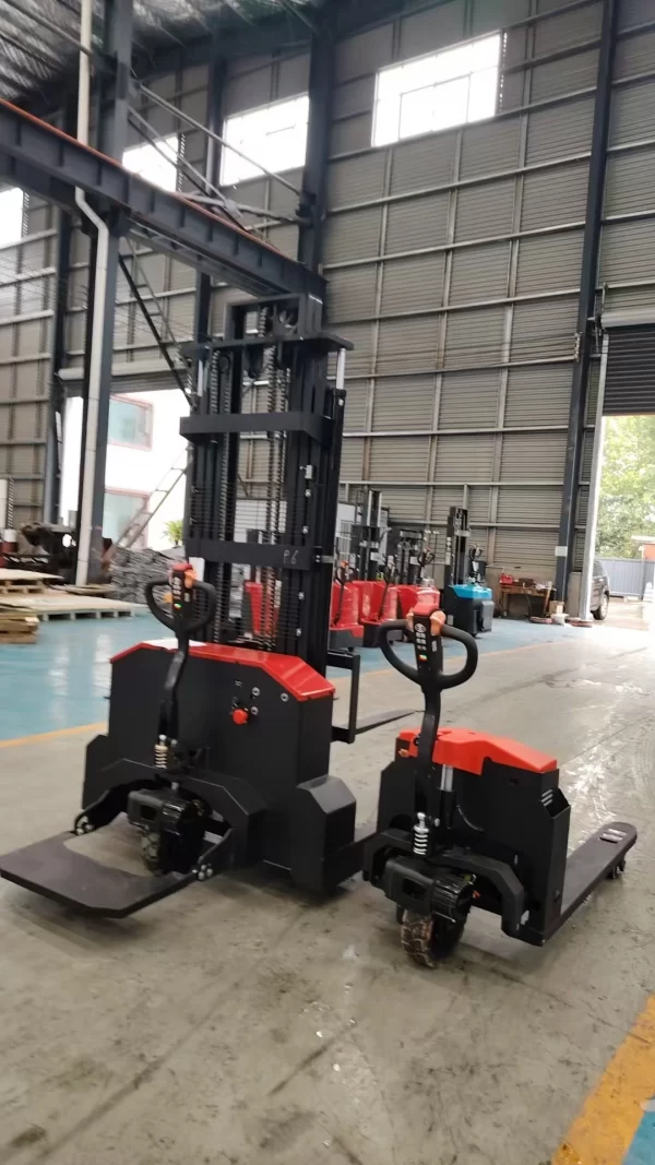 off-road electric stacker large wheels customization