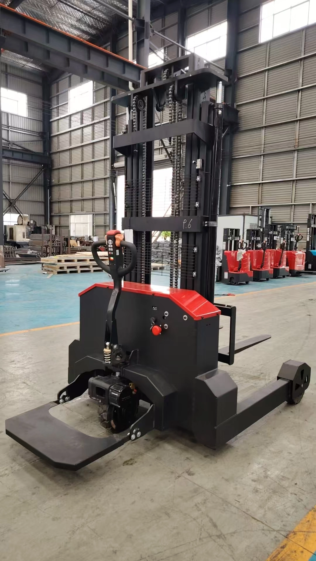 off-road electric stacker