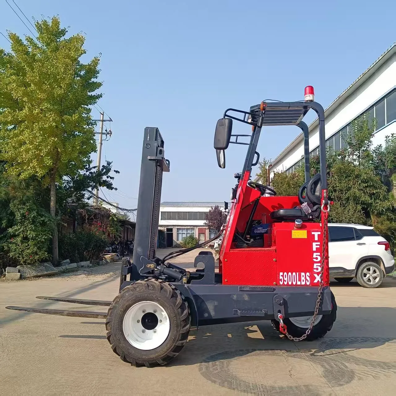 Piggyback-forklift