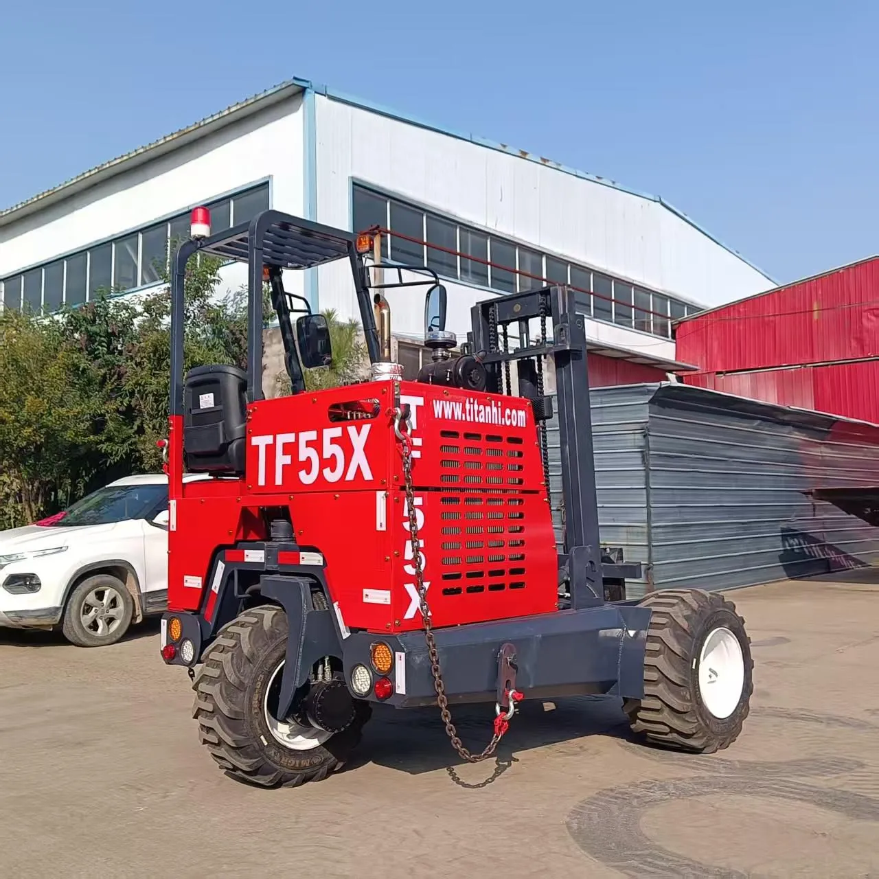 Piggyback-forklift