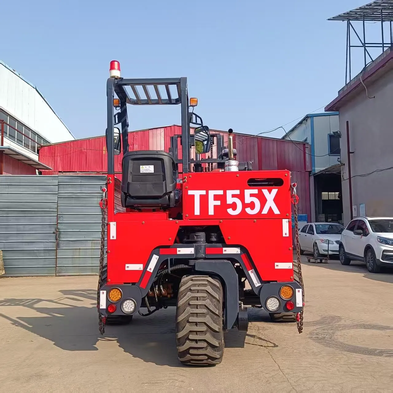Piggyback-forklift