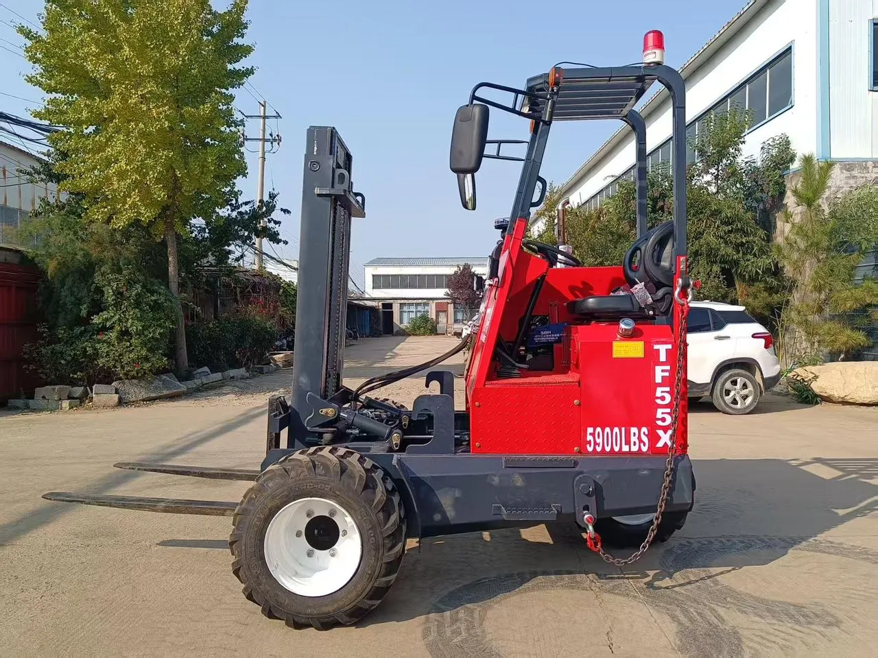 Piggyback-forklift