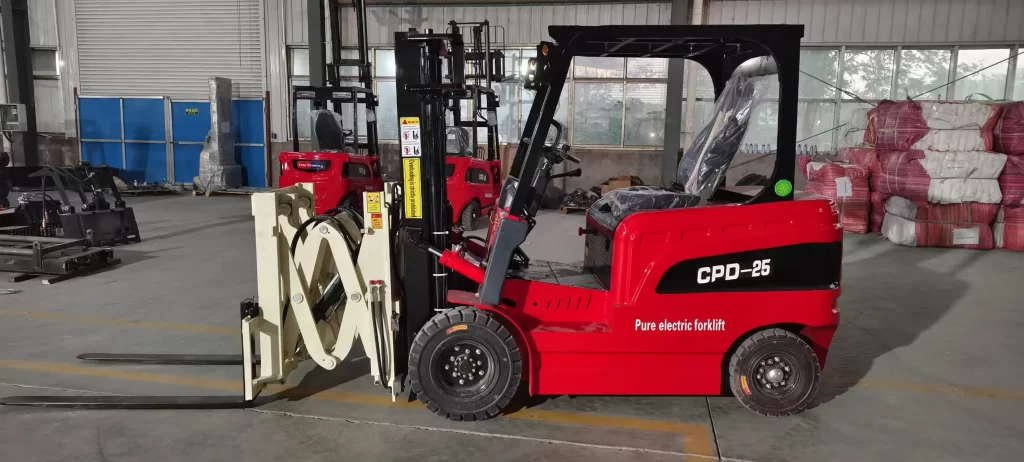 Electric Forklift with Foldable Forks (1)
