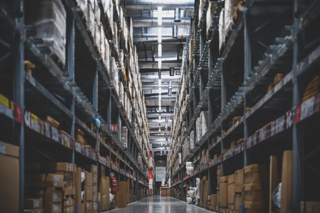 warehouse forklift